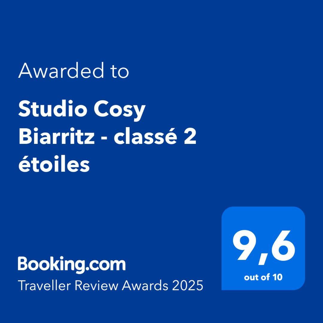 Studio Cosy Biarritz - Classe 2 Etoiles מראה חיצוני תמונה